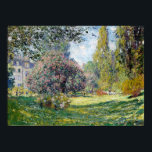 Poster Claude Monet Paisagem Parc Monceau<br><div class="desc">Claude Monet Paisagem Parc Monceau</div>