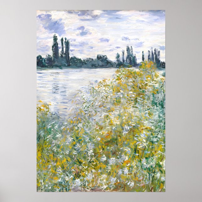 Poster Claude Monet pintando (Frente)
