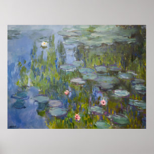 Poster Claude Monet pintando