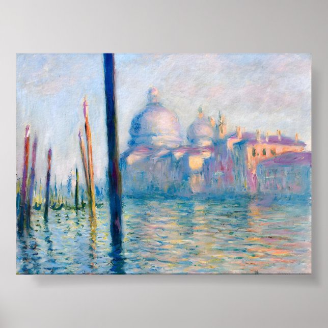Poster Claude Monet pintando (Frente)