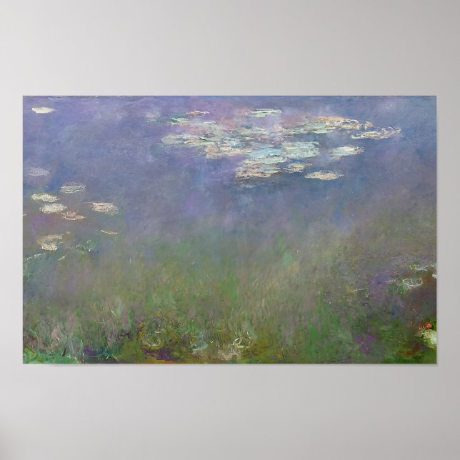 Poster Claude Monet pintando (Frente)