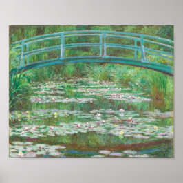 Poster Claude Monet, Ponte Japonesa. Impressionismo