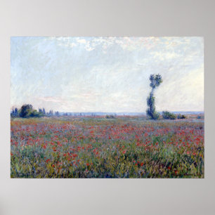 Poster Claude Monet Poppy Field