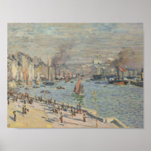 Poster Claude Monet - Porto do Havre