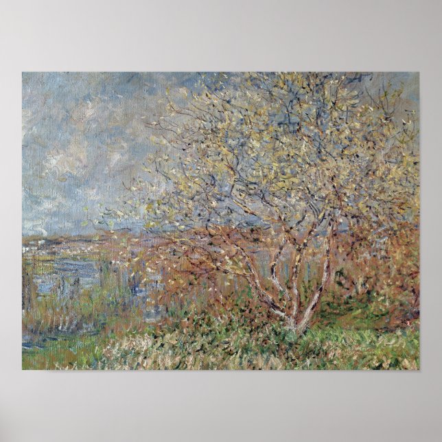 Poster Claude Monet - Primavera (Frente)