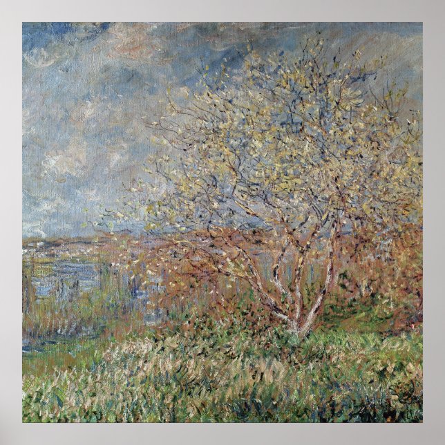 Poster Claude Monet - Primavera (Frente)