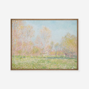 Poster Claude Monet Primavera Em Giverny Painting Art Imp
