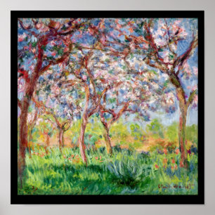 Póster Claude Monet Printemps um Giverny, 1903