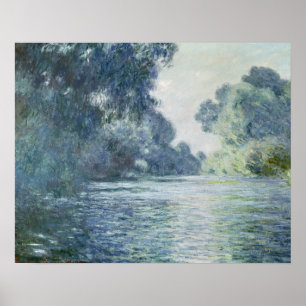 Poster Claude Monet   Ramo do Sena perto de Giverny