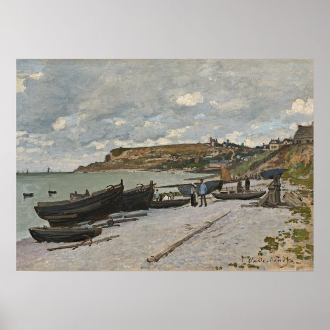 Póster Claude Monet | Sainte-Adresse, 1867 (Frente)