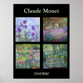 Poster Claude Monet - Seleção de obras-primas Giverny
