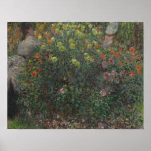 Póster Claude Monet - Senhoras das Flores