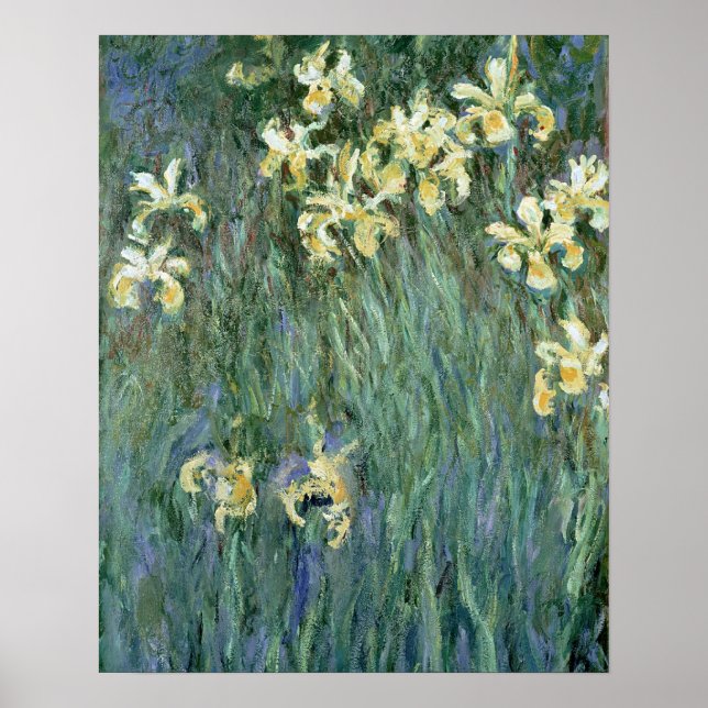 Poster Claude Monet | Subidas Amarelas (Frente)