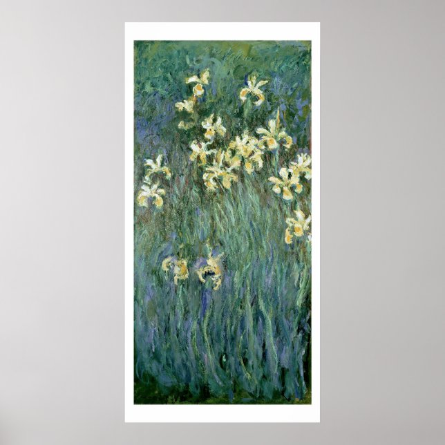 Poster Claude Monet | Subidas Amarelas (Frente)