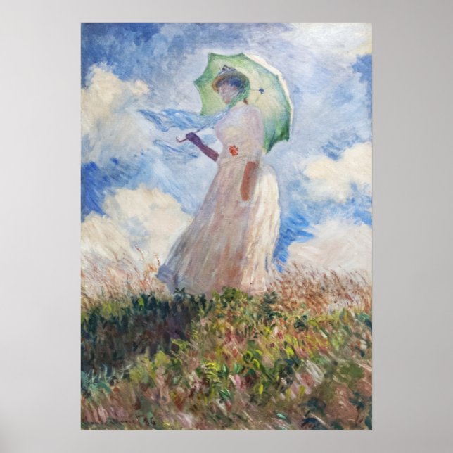 Poster Claude Monet Suzanne Hoschedé (Frente)