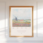 Poster Claude Monet Tulip Fields Haia 1886<br><div class="desc">Claude Monet Tulip Fields Haia 1886</div>