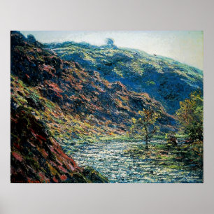 Póster Claude Monet - vale do pequeno Creuse