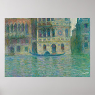 Poster Claude Monet - Veneza, Palazzo Dario