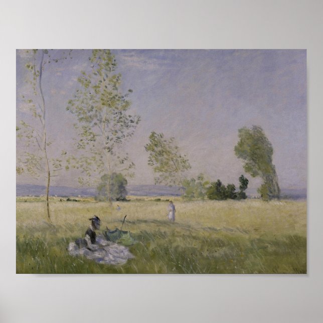 Poster Claude Monet - Verão (Frente)
