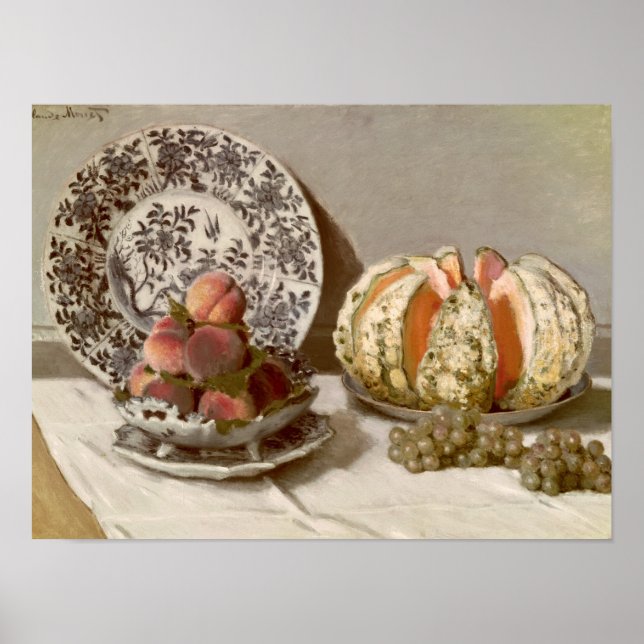 Poster Claude Monet | Vida estática, 1872 (Frente)