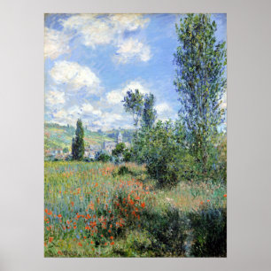 Poster Claude Monet View do Vétheuil