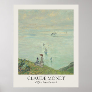 Poster Claude Monet Vintage Wall Art 11x14 Ratio