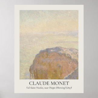 Poster Claude Monet Vintage Wall Art 11x14 Ratio