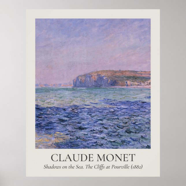 Poster Claude Monet Vintage Wall Art 4x5 Ratio (Frente)