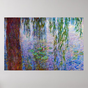 Poster Claude Monet - Water Lilies