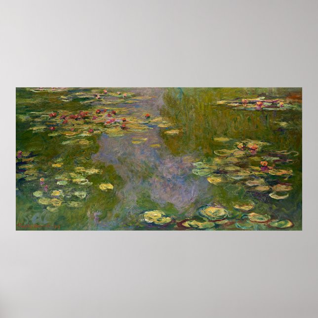 Poster Claude Monet Water Lily (Frente)