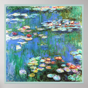 Póster Claude Monet Water Lily Fine Art