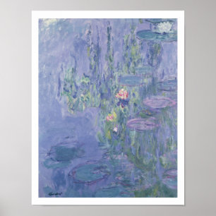 Poster Claude Monet Waterlilies