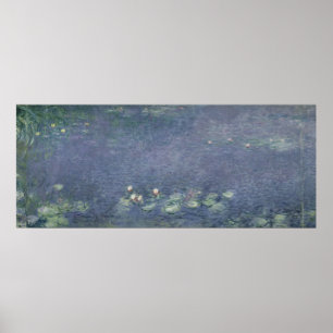 Póster Claude Monet Waterlilies: Morning, 1914-18