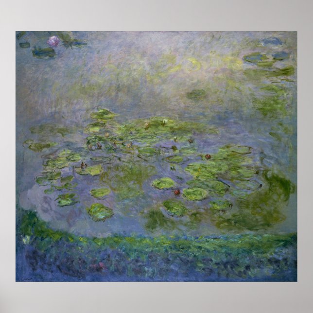 Póster Claude Monet ~ Waterlily (Frente)