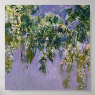 Poster Claude Monet - Wisteria