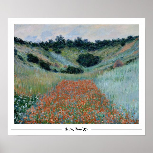 Poster Claude Monet Zedign Cartaz de Arte #11-2 (Frente)
