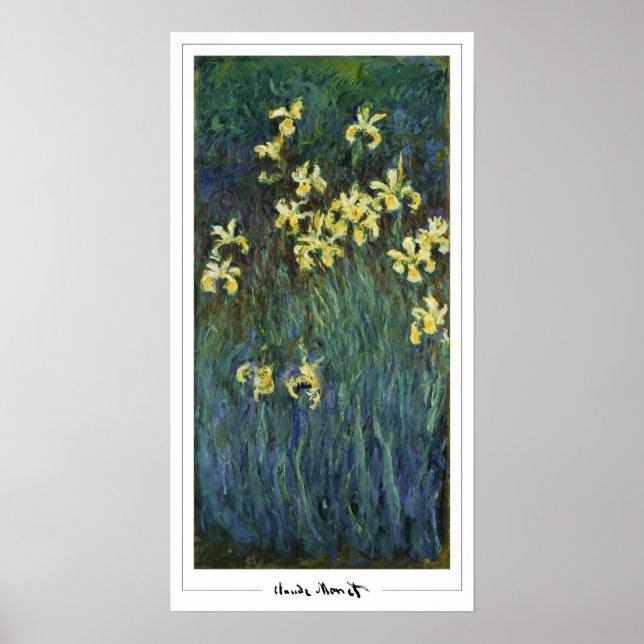 Poster Claude Monet Zedign Cartaz de Arte #12 (Frente)