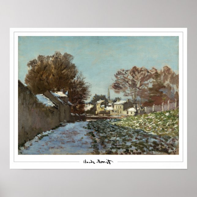 Poster Claude Monet Zedign Cartaz de Arte #120 (Frente)
