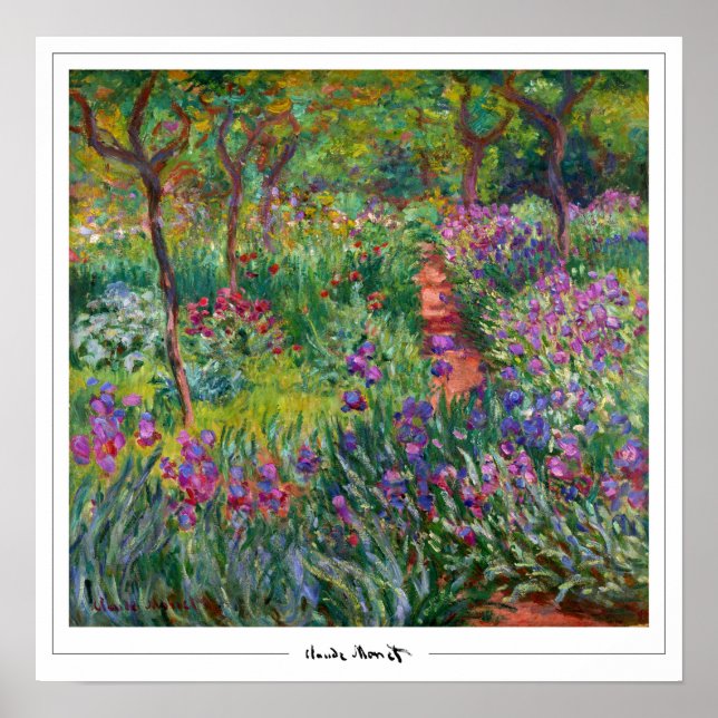 Poster Claude Monet Zedign Cartaz de Arte #141-2 (Frente)