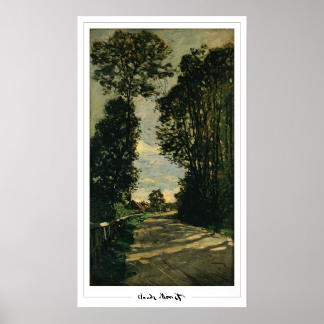 Poster Claude Monet Zedign Cartaz de Arte #17-2 (Frente)