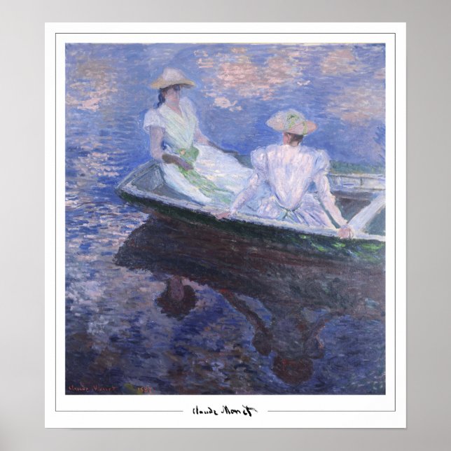 Poster Claude Monet Zedign Cartaz de Arte #2 (Frente)