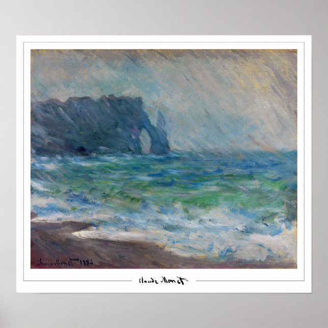 Poster Claude Monet Zedign Cartaz de Arte #22 (Frente)