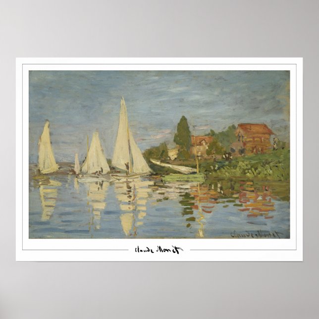 Poster Claude Monet Zedign Cartaz de Arte #25 (Frente)