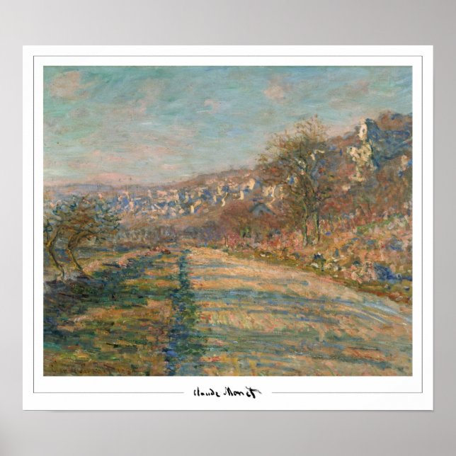 Poster Claude Monet Zedign Cartaz de Arte #27 (Frente)