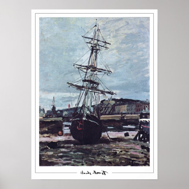 Poster Claude Monet Zedign Cartaz de Arte #401-2 (Frente)