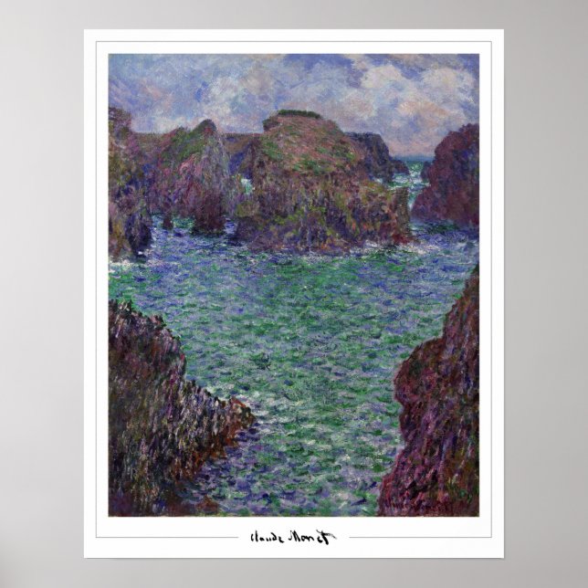 Poster Claude Monet Zedign Cartaz de Arte #41 (Frente)