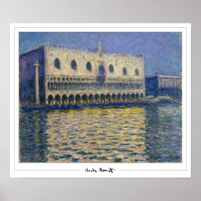 Poster Claude Monet Zedign Cartaz de Arte #43-2 (Frente)