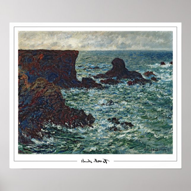 Poster Claude Monet Zedign Cartaz de Arte #476-2 (Frente)