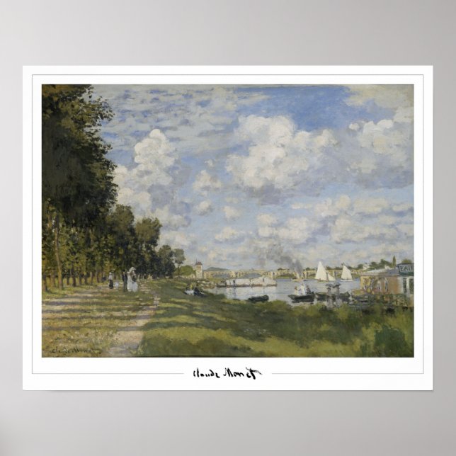 Poster Claude Monet Zedign Cartaz de Arte #48 (Frente)