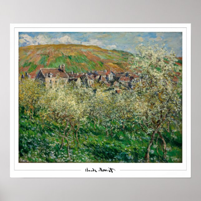Poster Claude Monet Zedign Cartaz de Arte #52 (Frente)